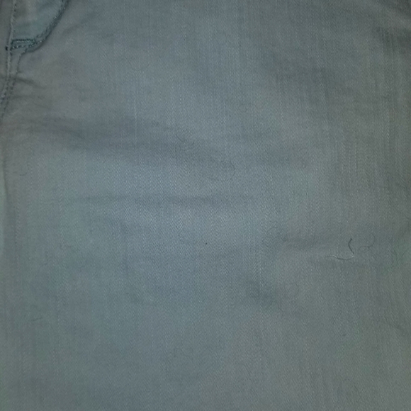 Jessica Simpson Rolled Crop Skinny Jean - Light Mint Colored - Picture 4 of 8